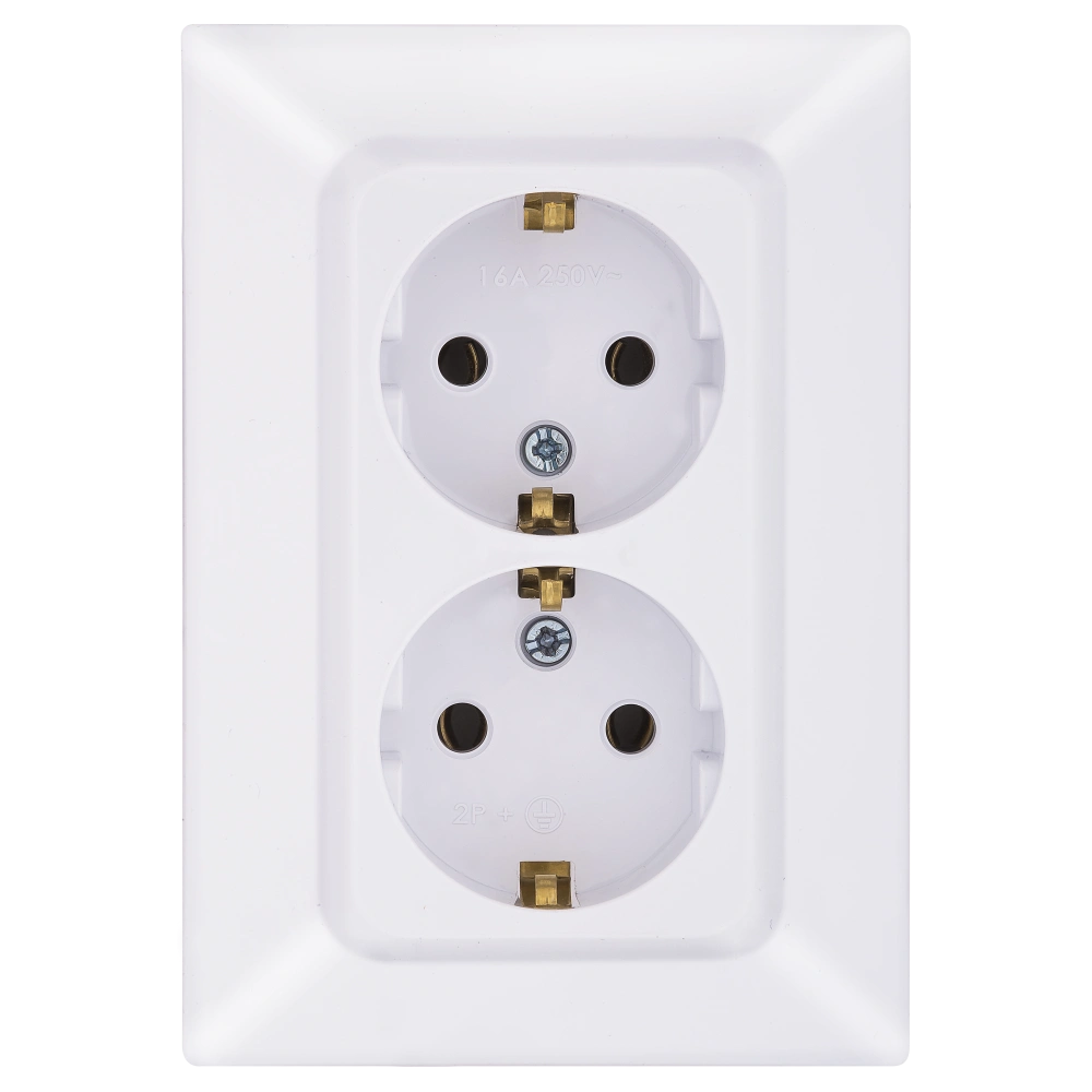 ARAS NE-AD 93-110-85 Розетка подвійна з з/к