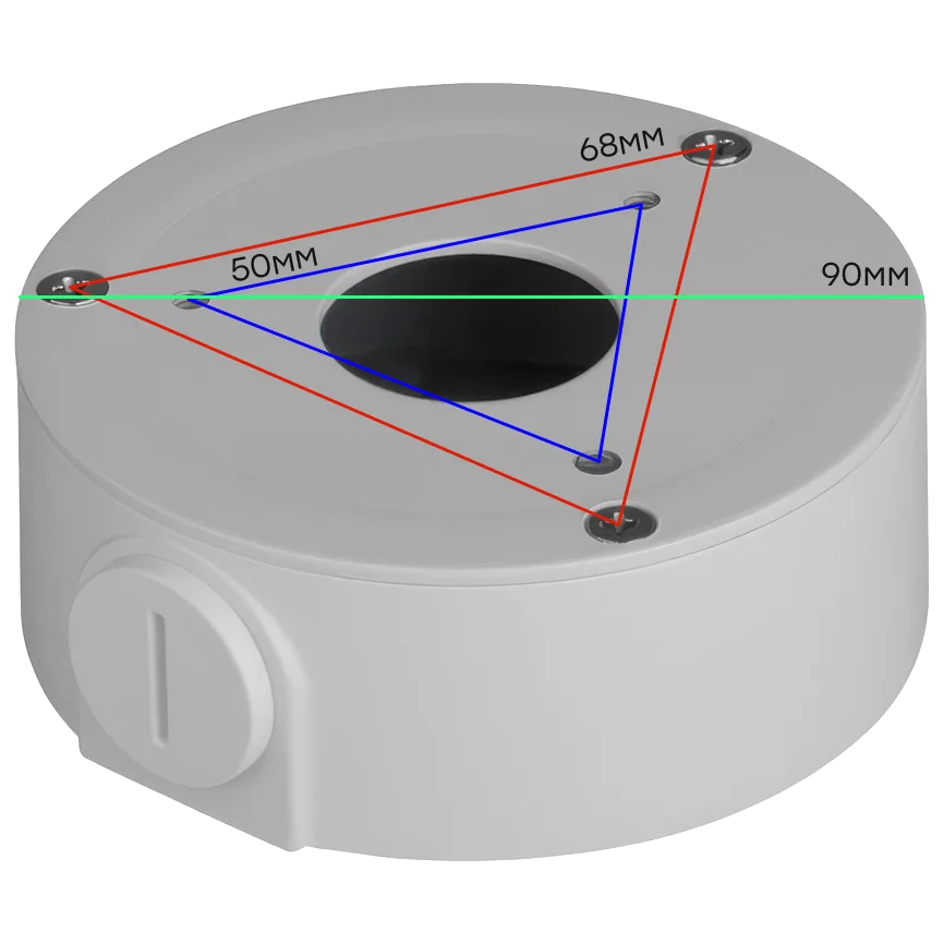 Light Vision VLC-09BXD Монтажна коробка