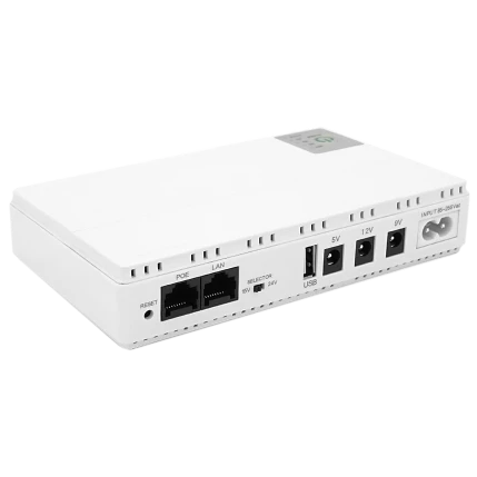MERLION ML-DC1018P-W 18W ДБЖ для роутерів/комутаторів