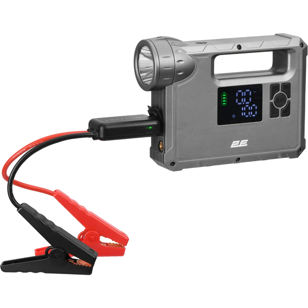 2E Pitman 10000 мА/37 Вт·год струм 400А/пік Пуско-зарядний пристрій