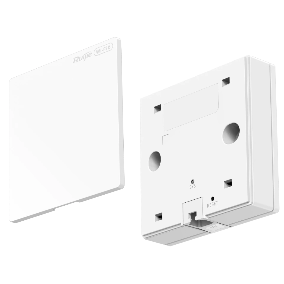 Ruijie Reyee RG-RAP62-Wall-Lite Wi-Fi 6 AX3000 дводіапазонна Точка доступу