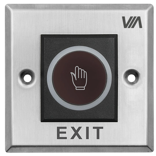 VIA Security VB8686M (комбінована метал/пластик) Безконтактна кнопка виходу