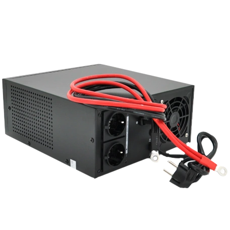 BRAZZERS BRSW-LFP-600 (500Вт) ДБЖ під зовнішній АКБ 12V(LiFePo4/GEL/AGM), струм заряду 10/20A