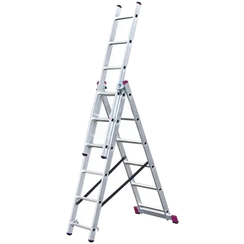 KRAUSE Corda Універсальна 3-секційна драбина 3х6 ст