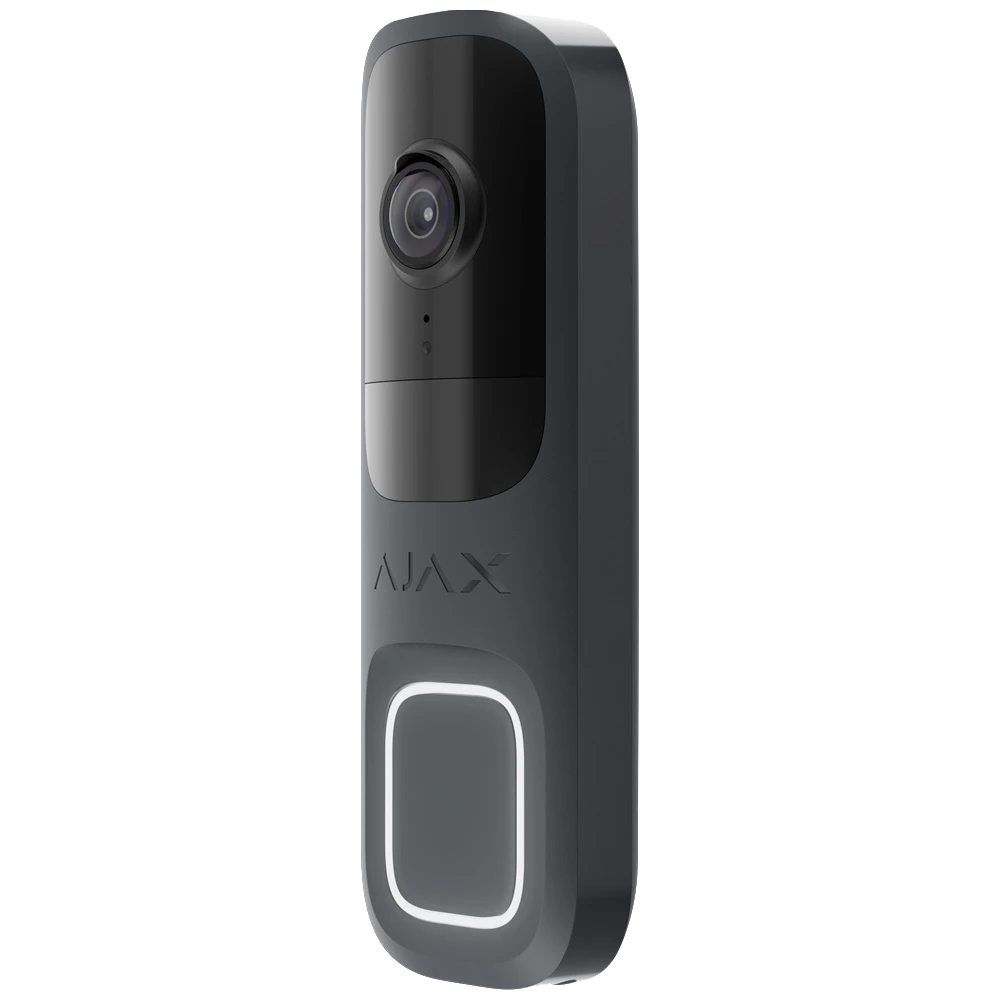 Ajax Doorbell graphite RAL 7024 Відеодзвінок