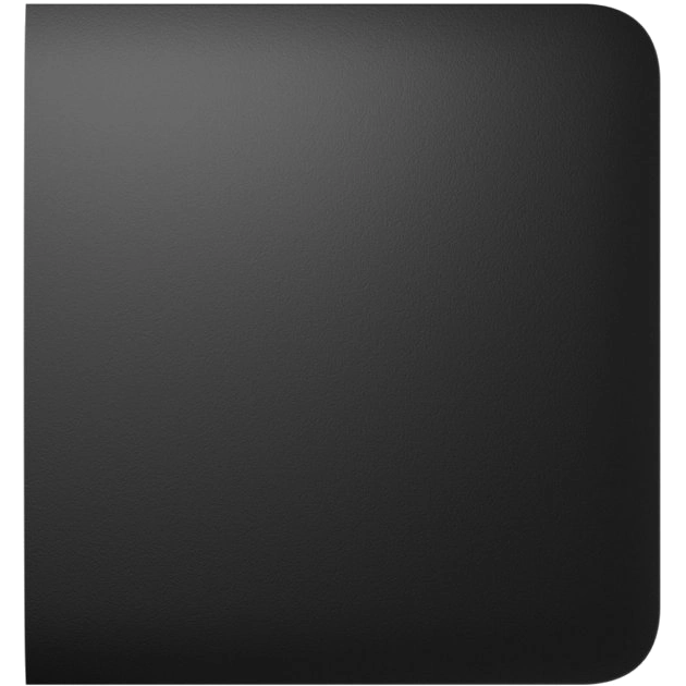 Ajax SideButton (1-gang/2-way) for LightSwitch black для одноклавішного або прохідного вимикача Бічна кнопка