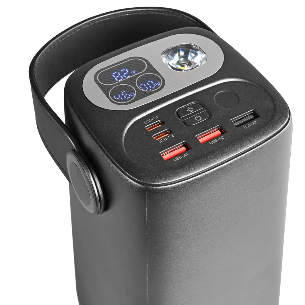 Videx TITANUM WC60 PD100W Black 60000mAh Повербанк