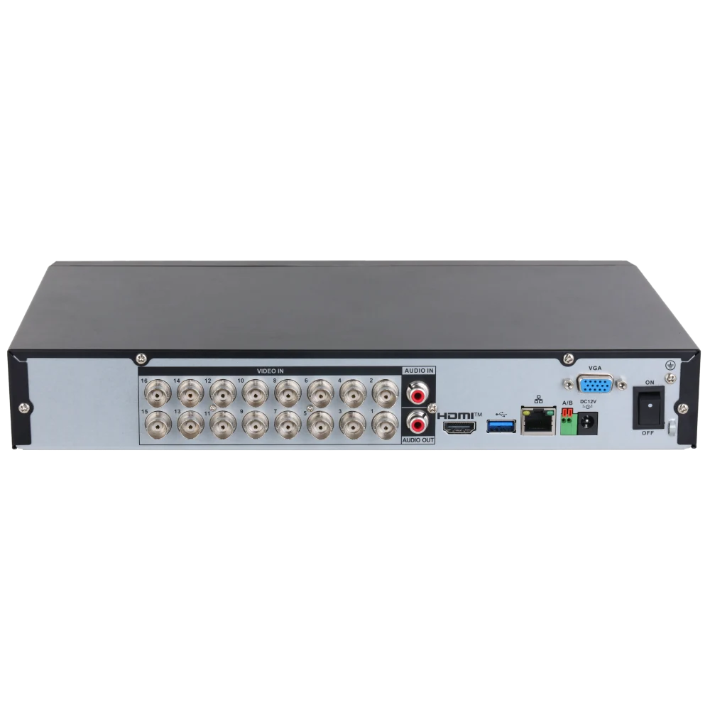 DH-XVR5116H-4KL-I3/T 16-канальний Penta-brid 4K Value/5MP WizSense Відеореєстратор Dahua