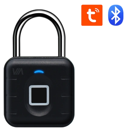 Via Security VL-1F/TB зі зчитувачем відбитка пальцю Замок навісний