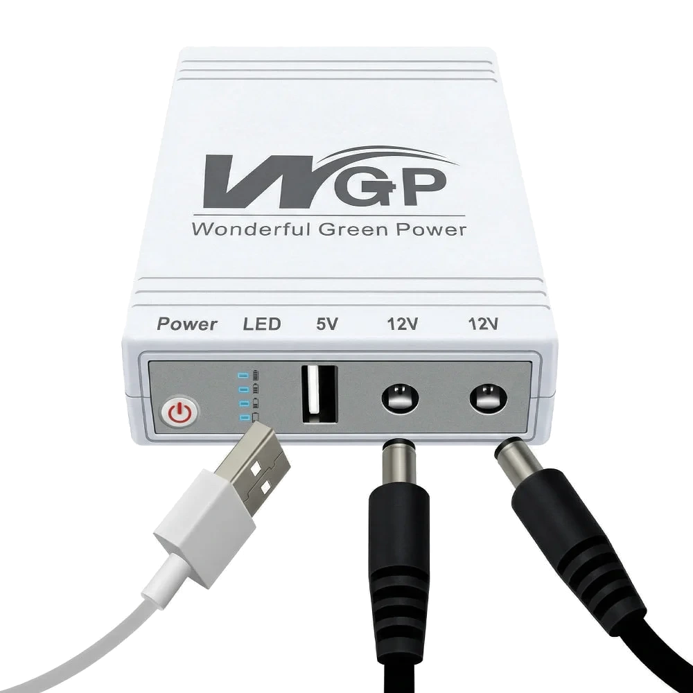 Mini UPS WGP UPS103C 20000mAh 5V/12V/12V Джерело безперебійного живлення